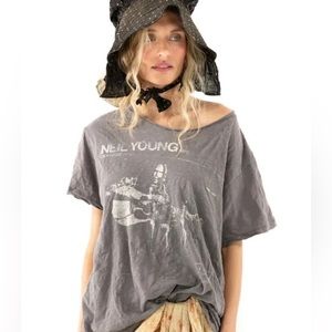 Neil Young Carnegie Hall Magnolia Pearl t-shirt One Size Grey